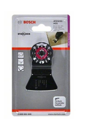 Bosch Skrobak Starlock ATZ 52 SC HCS sztywny