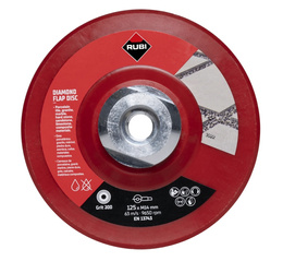 Rubi Dysk FLAP DISC Granulacja 200 dokładny średnica 125mm