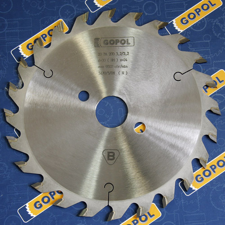 Gopol Piła standard 350x30x24z 20AA49 3.2/2.2