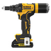 Dewalt Akumulatorowa nitownica 18V XR 10kN 25 mm, 2 akumulatory 2,0 Ah, ładowarka, walizka TSTAK
