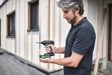 Festool Zestaw wiertarko-wkrętarka i zakrętarka TID 18 + T18+3 HPC 4,0 I-Set