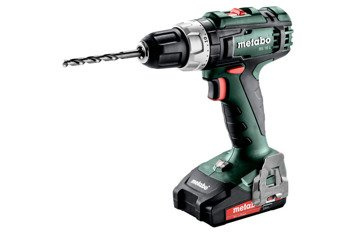 Metabo Wiertarko-wkrętarka akumulatorowa BS 18 L 2 X 2,0 Ah, SC60, walizka