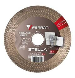 FERRATI Tarcza diamentowa tnąca i szlifująca 1A1R STELLA 125 mm 22,23 mm