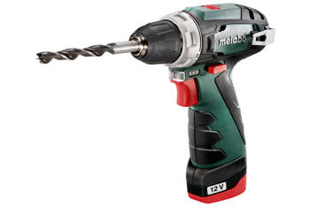 Metabo Wiertarko-wkrętarka PowerMaxx BS Basic 2x2,0 Ah, ładowarka LC 40 , walizka