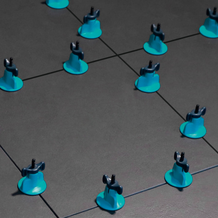 BIHUI System do poziomowania płytek wielokrotnego użytku opakowanie 50 szt.