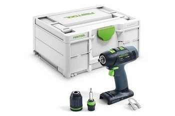 Festool Akumulatorowa wiertarko-wkrętarka T18+3  Li Basic