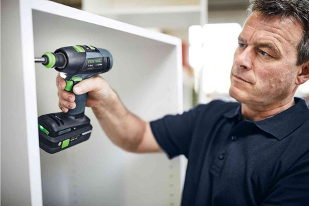 Festool Akumulatorowa wiertarko-wkrętarka T18+3 Li Basic-4,0- gratis akumulator