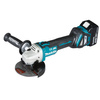 Makita Bezprzewodowa szlifierka kątowa  DGA513RTJ 125mm; 18V; 2x5,0Ah MAKPAC