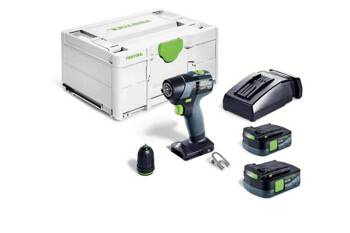 Festool  Akumulatorowa wiertarko-wkrętarka TXS 12 2,5-Plus