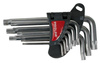 PROLINE Klucze torx kpl. 9 sztuk T10-T50 CV
