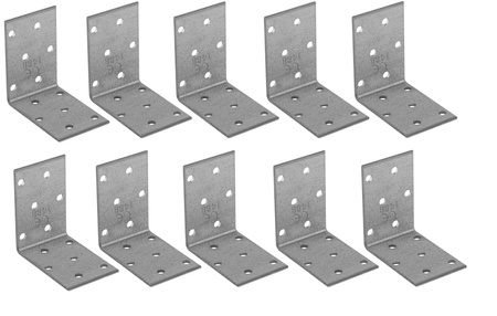 Kątownik Budowlany Kątowy KM3 60x60x40x2 mm Ocynkowany