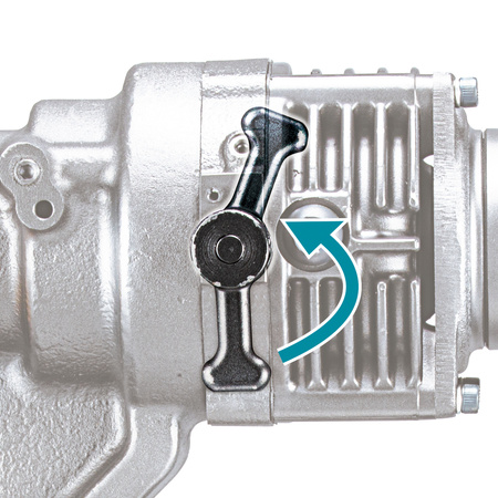 Makita Akumulatorowa dziurkarka z silnikiem bezszczotkowym PP001GZK bez akumulatorów i ładowarki w walizce