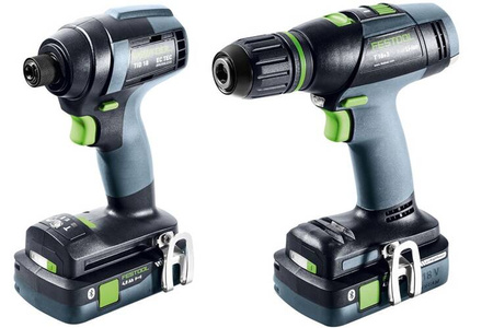Festool Zestaw wiertarko-wkrętarka i zakrętarka TID 18 + T18+3 HPC 4,0 I-Set