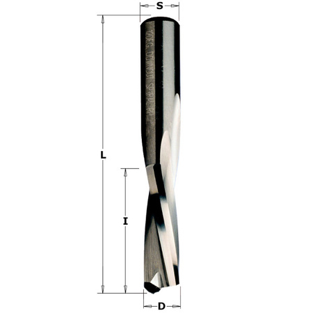 CMT Frez spiralny D=8 I=22 L=70 s=8 z=2 donwcut