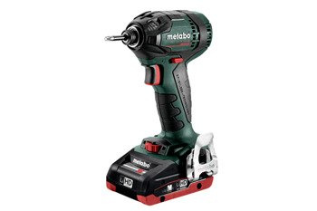 Metabo Zakrętak akumulatorowy SSD 18 LTX 200 BL, walizka, ładowarka ASC30-36, 2 x aku 4,0 LiHD