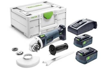 Festool Akumulatorowa szlifierka kątowa AGC 18-125 Li 5,0 EBI-Plus