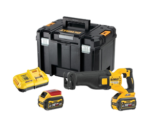 DeWalt Akumulatorowa pilarka szablasta DCS389X2-QW, 54V FlexVolt, 2x 9.0 Ah, walizka TSTAK