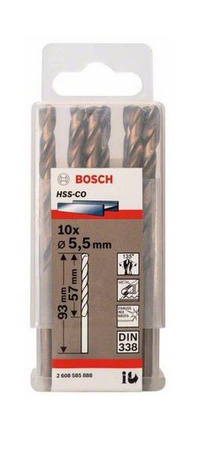 Bosch Wiertło stand. HSS-CO 135' 5.5/57mm /opk. 10 szt./