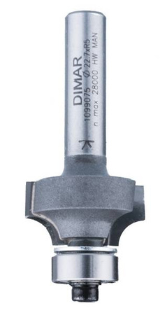 DIMAR Frez trzpieniowy D-22.7 R-5 d=8 B=12