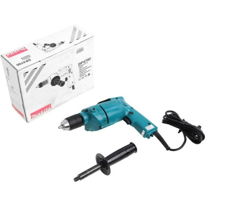 Makita Wiertarka DP4700 13 mm 510W 0-550 obr/min kompaktowa i wytrzymała
