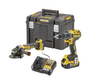 Dewalt Zestaw Combo 18V DCK2020P2T (DCD791 + DCG405) , 2 x akumulator DCB184, ładowarka DCB115, walizka TSTAK
