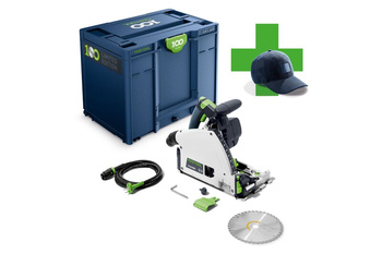 Festool Zagłębiarka TS 60 KEBQ-Plus na 100 lecie w niebieskim Systainerze
