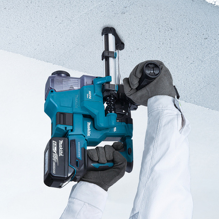 Makita Akumulatorowa młotowiertarka DHR183RTWJ 18V BL Li-Ion 1x 5.0 , DC18RC, Makpac z systemem odsysania DX16