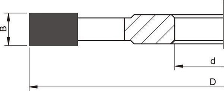 Gopol Frez prosty FT-01 125x25x30 z6 HM