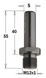 CMT Uchwyt do wierteł S=12 M12X1