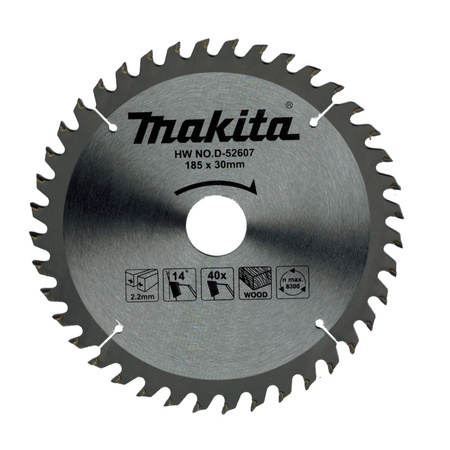 Makita Tarcza tnąca Economy 185x30 40Z