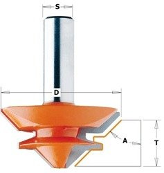 CMT Frez HM D=50,8 I=22,2 A=45 S=12  T=9,5-19