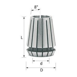 CMT Tulejka zaciskowa ER11 3 mm