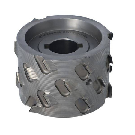 DGM.Głowica D=100 l=64 d=30+2CHZ=3+3 (24) H4,5 RH podfrez. górne 10 mm + kołnierz dolny 6 mm