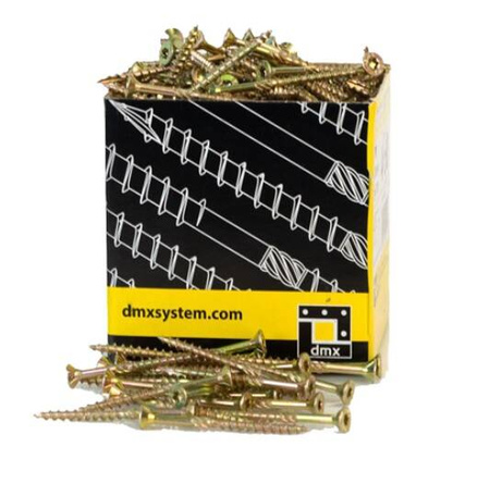 Wkręty ciesielskie stożkowe DMX 4,5 X 80 mm /opk 100/