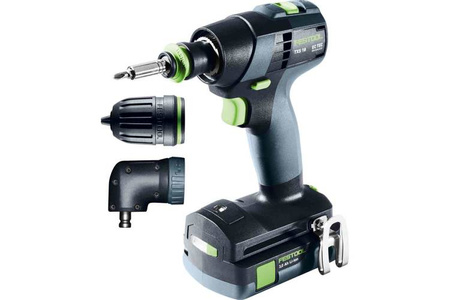 Festool Akumulatorowa wiertarko-wkrętarka TXS 18 C 3,0- Set