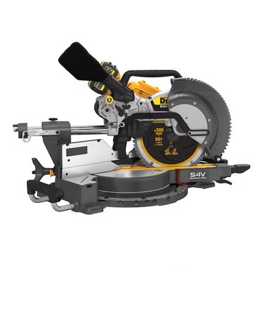 DeWalt Akumulatorowa pilarka ukosowa DCS781X2-QW, 305 mm, 54V FlexVolt, 2x 9.0 Ah, w kartonie