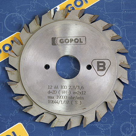 Gopol Podcinak składak 100x20 2x12z 12AAF 2.8/3.6