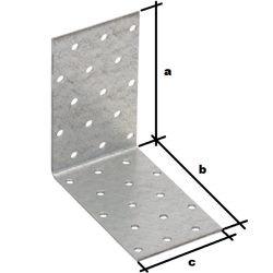 Kątownik Łącznik budowlany kątowy KM3 60X60X40x2 mm