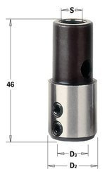 CMT Uchwyt M10 wew D=19.5 d=10 RH