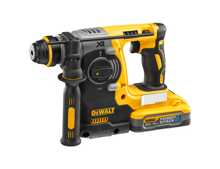 Dewalt Akumulatorowa młotowiertarka SDS-Plus DCH273P2T-QW 2.1J 18V XR 24 mm, 2 x 5.0 Ah Powerstack, ładowarka, walizka TSTAK