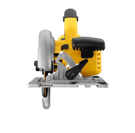 Dewalt Akumulatorowa pilarka tarczowa DCS572NT-XJ 18V, 184 mm z możliwością pracy na szynie prowadzacej  bez akumulatorów i ładowarki walizka TSTAK