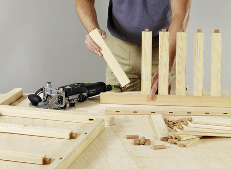 Festool Frezarka do połączeń DF 500 Q-Set wersja limitowana na 100 lat z czapką i w niebieskim Systainerze