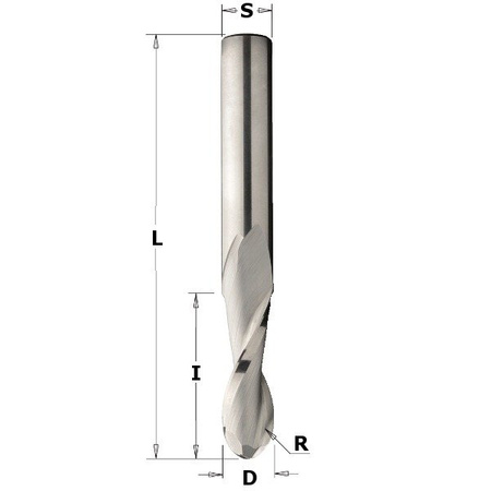 CMT Frez spiralny HWM D=6 I=27 L=70 S=6 Z=2 R=3