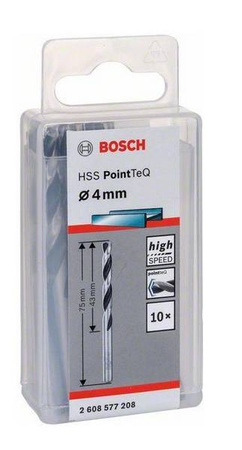 Bosch Wiertło HSS POINTEQ 4.0 mm opk 10 szt