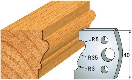CMT Noże HSS 40x4 mm