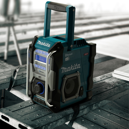 Makita Akumulatorowy odbiornik radiowy XGT/LXT/CXT, DAB+, Bluetooth MR004G