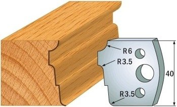 CMT Noże do głowicy HSS 40x4 mm