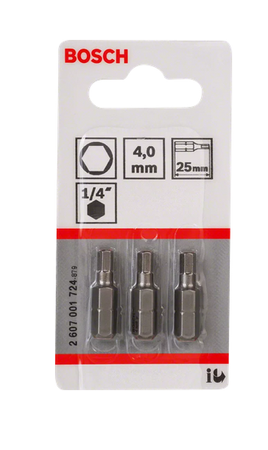 Bosch Bit Extra Hard imbus 4 25mm /opk. 3 szt./