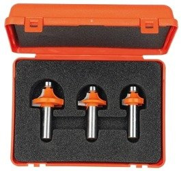 CMT Zestaw frezów HW S=12,7 R=6,35-9,5-12,7