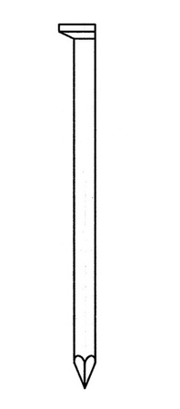Gwóźdź gładki ocynkowany łączony papierem PR 3,1x90 NK /3000/